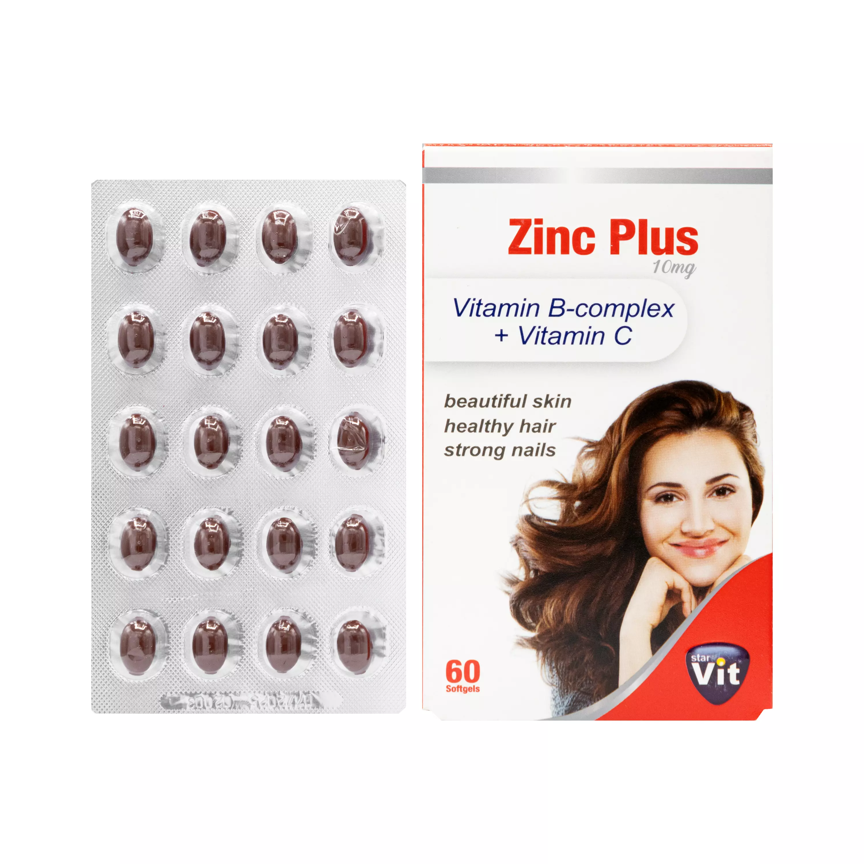 کپسول نرم زینک پلاس 10 میلی گرم استار ویت